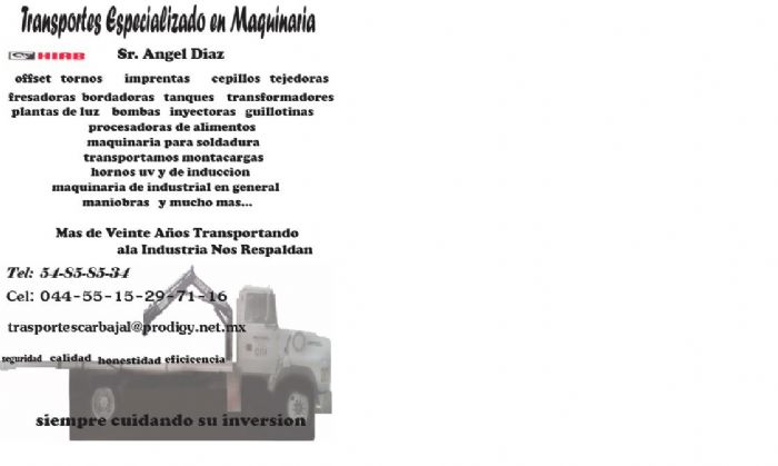 transportes carbajal